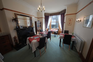 The dining room is a beautifully decorated, light and airy room - for the perfect start to your day.