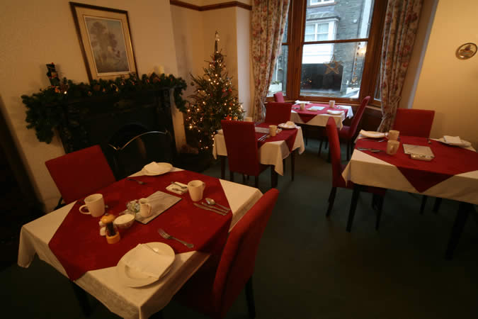 Enjoy your breakfast in the comfort of our dining room