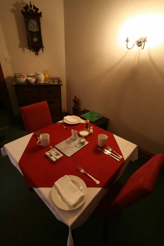 Enjoy your breakfast in comfort and style.