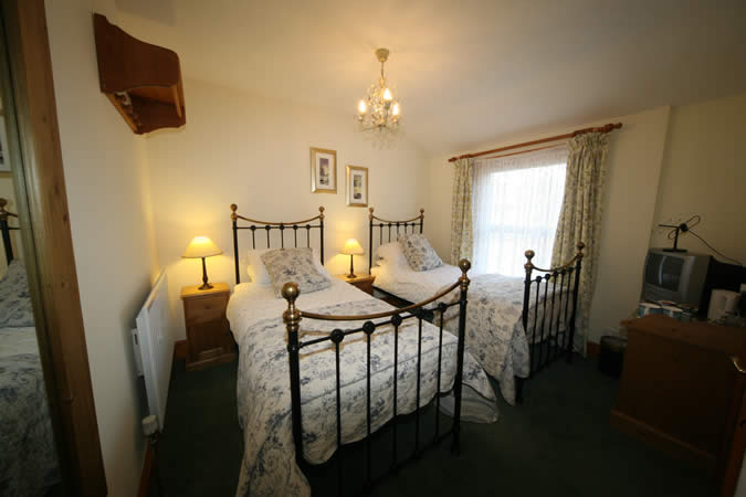 Twin en suite accommodation.